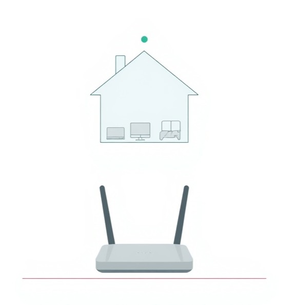 Роутер Official VPN раздаёт VPN на все устройства домашней сети